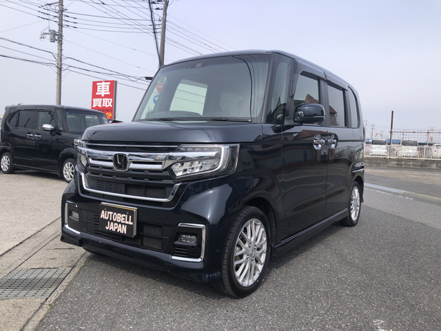 N-BOXカスタム L ターボ 後期型純正8インチナビ TV  バックカ