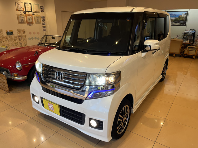 N-BOXカスタム G SSパッケージ ナビTVBカメラETC両パワスラドラレコ