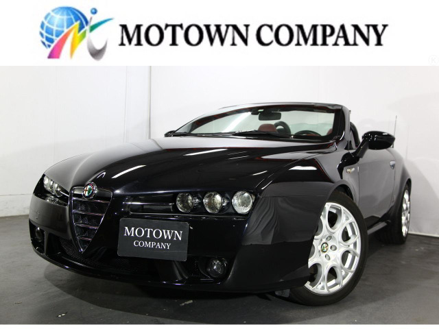 アルファスパイダー2.2 JTS ディスティンクティブ6速MT レザーシート ナビ/フルセグ