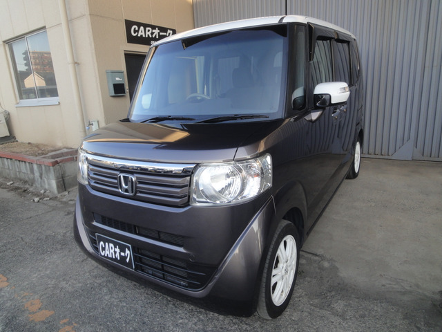 N-BOX+G ターボパッケージ・ナビ・両席電動Sドア・車検2年・保証付