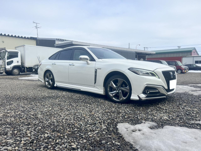 クラウンハイブリッド 2.5 RS Four 4WDモデリスタ 純正ドラレコ エンスタ