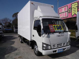 エルフ  アルミバン 標準キャブ ロングボデー バックカメラ 導風板付 ラッシングレール