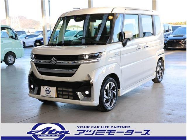 スペーシアカスタム ハイブリッド(HYBRID)  XS 両側パワースライドドア シートヒーター