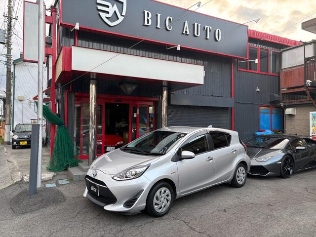 アクア 1.5 S スタイルブラック 純正ナビTV/バックカメラ/スマートキー