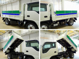 荷台内寸:305&times;159&times;32 新明和/DR2-0110SY 三方開 手動コボレーン付(垂直ロック可/約39cm)