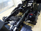荷台内寸:305&times;159&times;32 新明和/DR2-0110SY 三方開 手動コボレーン付(垂直ロック可/約39cm)