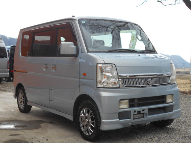 エブリイワゴン PZターボスペシャル 地デジナビ  両側パワースライド