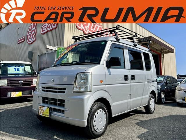 エブリイ ジョイン 両側スライドドア 社外ステアリング CD