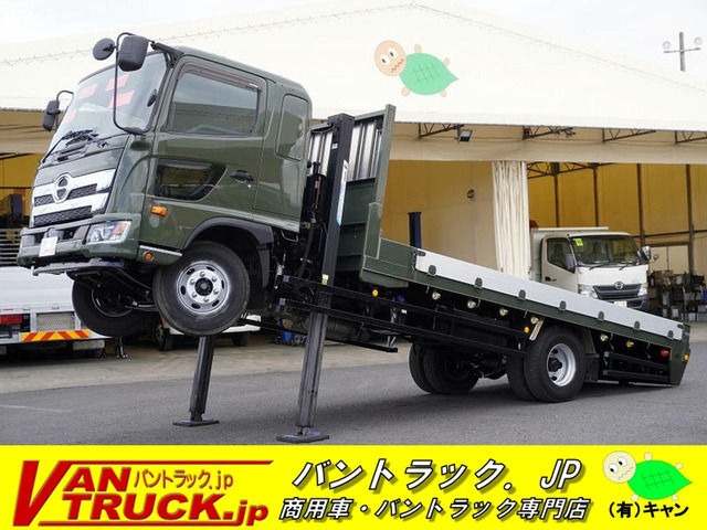 レンジャー ハイジャッキ 4t ワイド 寝台 重機運搬 ウインチ