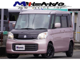 【中古車情報】スズキ スペーシア X タイヤ新品交換済・ナビ・TV の中古車詳細（走行距離：1.4万km、カラー：ピンク、販売地域：愛媛県西条市小松町新屋敷甲）