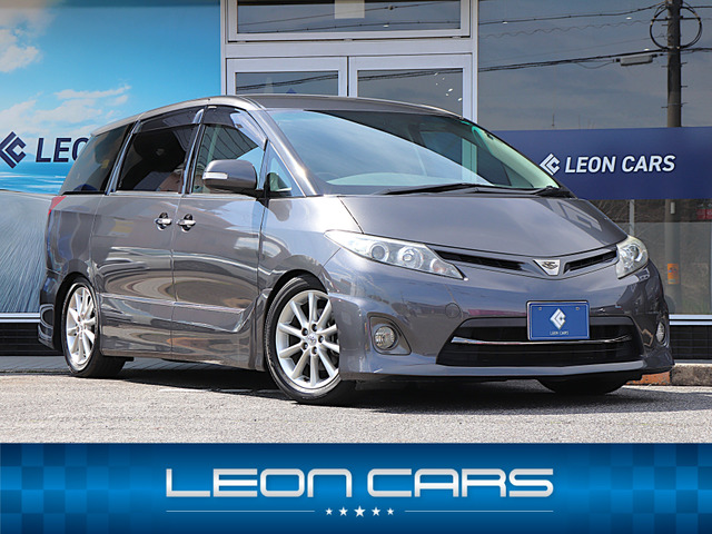 エスティマ 2.4 アエラス Gエディション 社外ナビ 両側電動ドア ローダウン