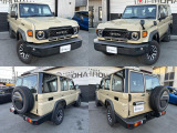 ランドクルーザー70 2.8 AX ディーゼル 4WD BカメラディスプレイオディオDインナミラ