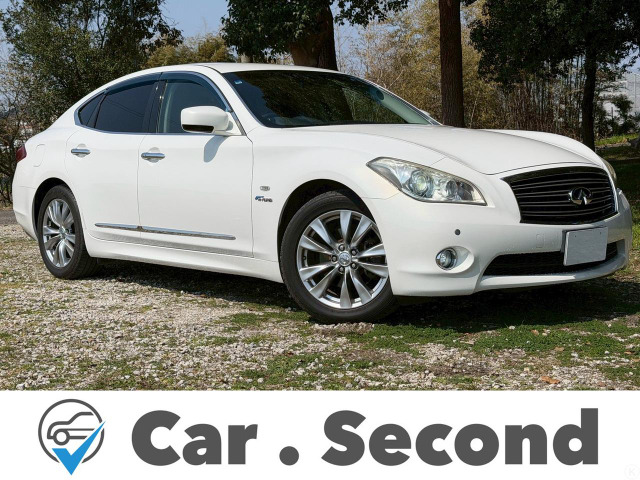 フーガハイブリッド3.5 Aパッケージ純正ナビ 半革シート バックカメラ