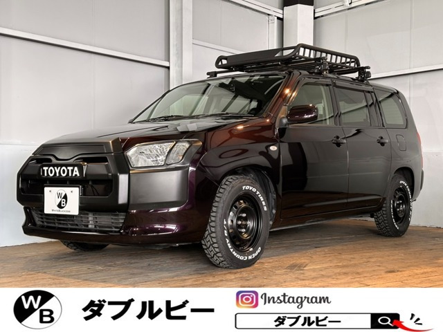 サクシードバン  UL-X 新品TOYOブロックタイヤ ナビ バックカメラ ルーフキャリア