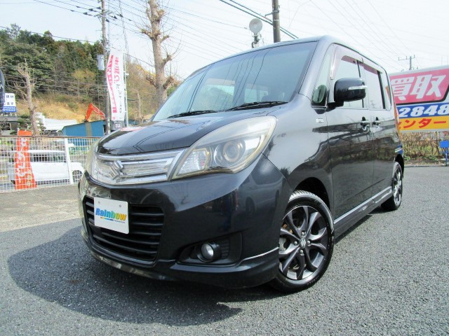 ソリオ1.2 ブラック＆ホワイトII-DJE レーダーブレーキサポートII1年保証・ナビTV・両側PSD・ETC