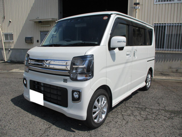 エブリイワゴン PZターボスペシャル ワンオーナー8インチナビフルセグTV