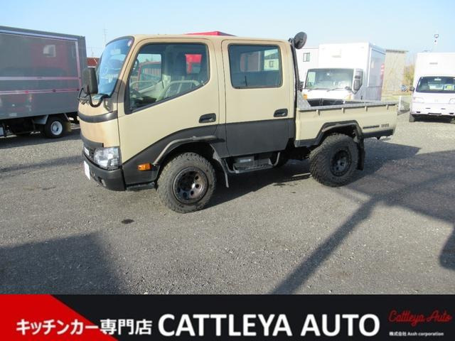 ダイナ Wキャブ ダブルキャブ 3.0ディーゼルターボ 5MT フローティングナビ