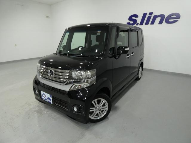 N-BOX+カスタムG Lパッケージ 4WD寒冷地仕様 パワスラドア ナビTV