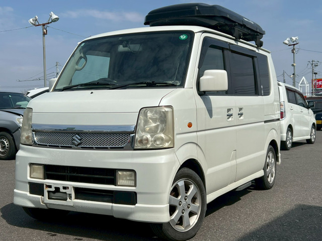 エブリイワゴンPZターボスペシャル 4WDキャリア・4WD・電動スライドドア