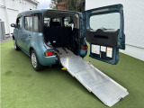 キューブ  福祉車 キーレス スローパー