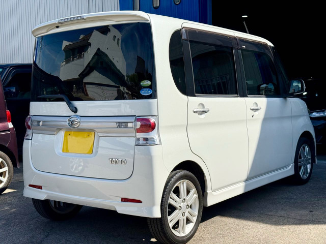 ダイハツ タントカスタム RS ターボ 車検整備2年付き 禁煙車 の中古車