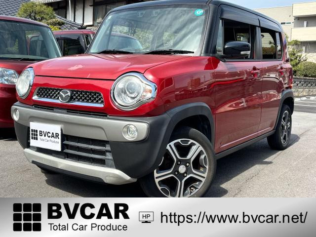 フレアクロスオーバー XS 地デジナビ スマートキ 赤黒ツートン