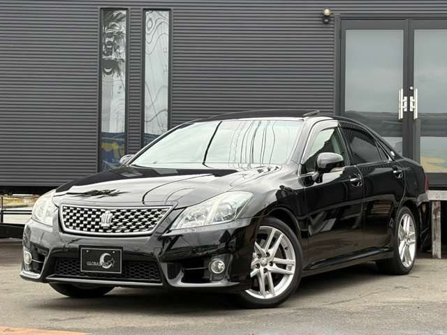 トヨタ クラウンアスリート 3.5 G 後期型 メーカー純正ナビ B・Sカメラ