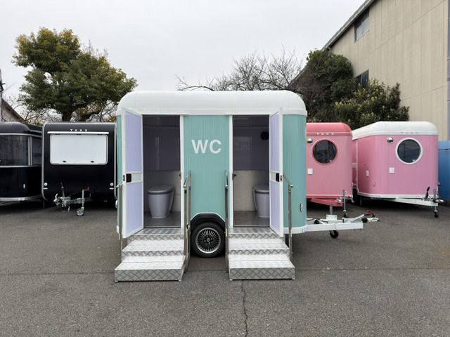 TKKX  簡易トイレ仮設トイレ移動トイレトレーラー