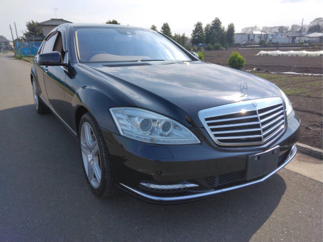 SクラスS550 ロング後席モニター シートヒーター ナビETC