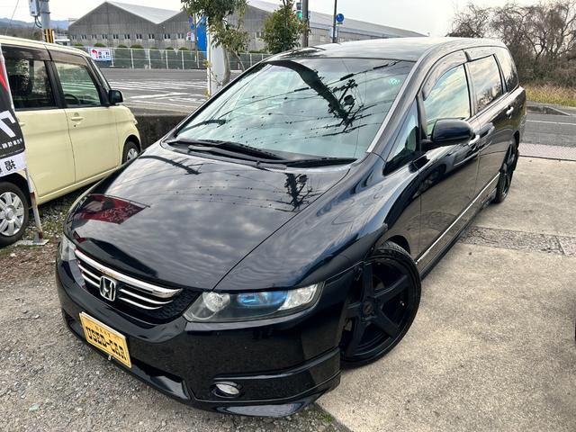 オデッセイ 2.4 アブソルート 社外19インチアルミ ローダウン