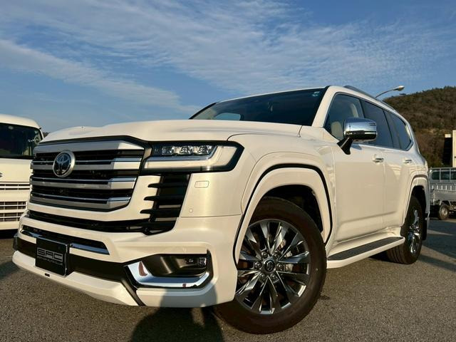 ランドクルーザー3003.5 ZX 4WDワンオーナー 禁煙車 JBLリアエンターテイメント クールBOX