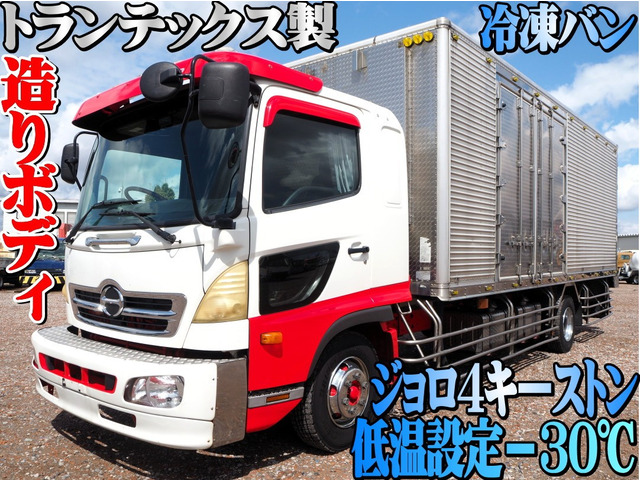 レンジャー 冷蔵冷凍車 低温設定 造りボディ 冷凍バン サイド扉