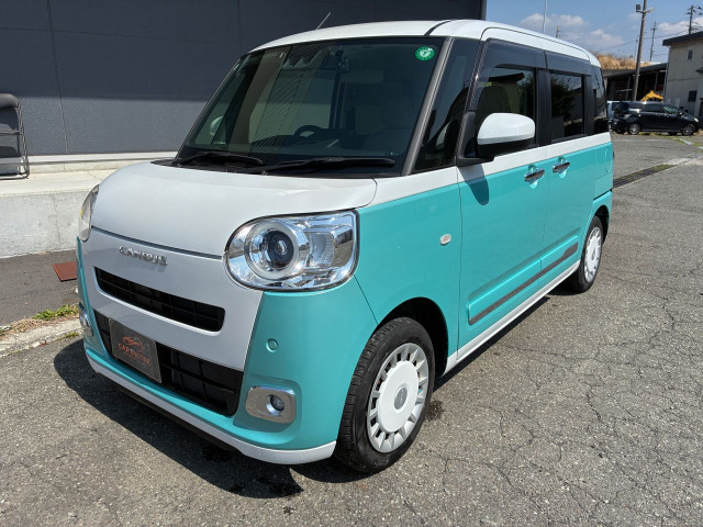 ムーヴキャンバス ストライプス G 人気の2トーンカラー ナビ・ETC