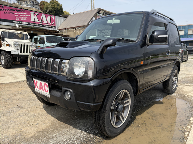 ジムニー ワイルドウインド 4WD 純正黒!ETC ワンセグ・ナビ