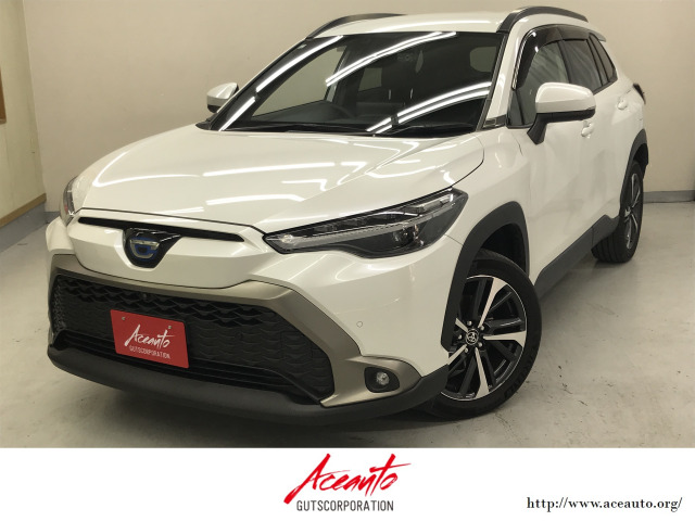 カローラクロス 1.8 ハイブリッド Z 禁煙車 BSM  ハーフレザー