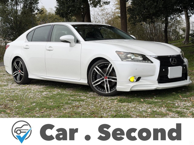 GS 250 純正ナビ フロントエアロ ローダウン