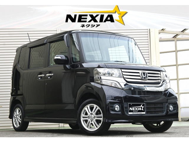 N-BOXカスタム G Lパッケージ 車検整備付 4.3万k ナビTV ETC