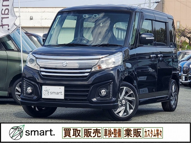 スペーシアカスタム XS 後期/デュアルカメラBS/8型ナビ/電格