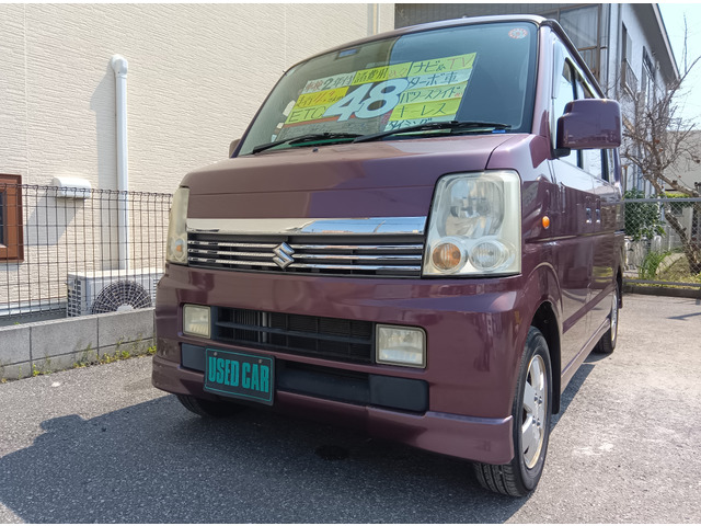 エブリイワゴン PZターボ ワンオーナー/ナビ&TV&ETC付き