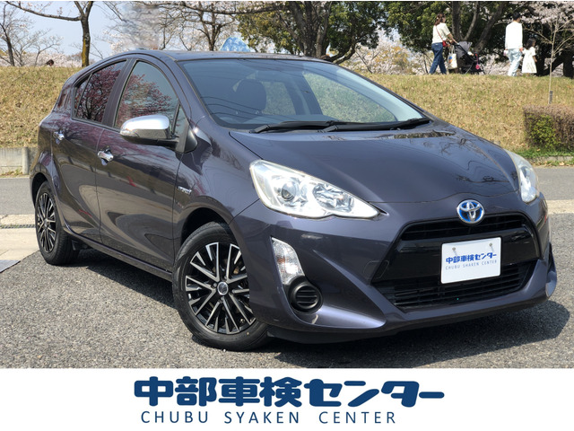 アクア 1.5 G ブラックソフトレザーセレクション シートヒーター、純正ナビ、Bカメラ