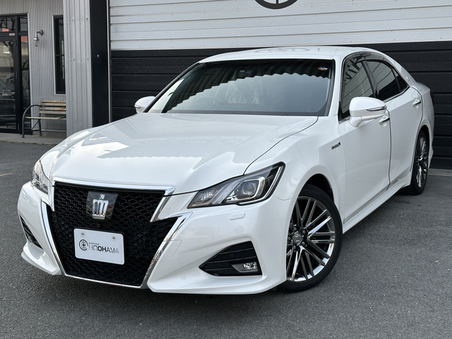 クラウンアスリート ハイブリッド 2.5 G バックカメラETCBTCDDVDTV