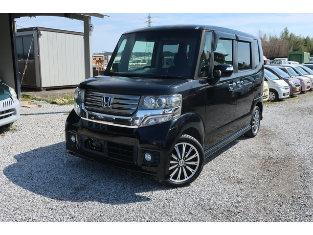 N-BOXカスタム G ターボ Aパッケージ 両側電動スライドドア スマートキー