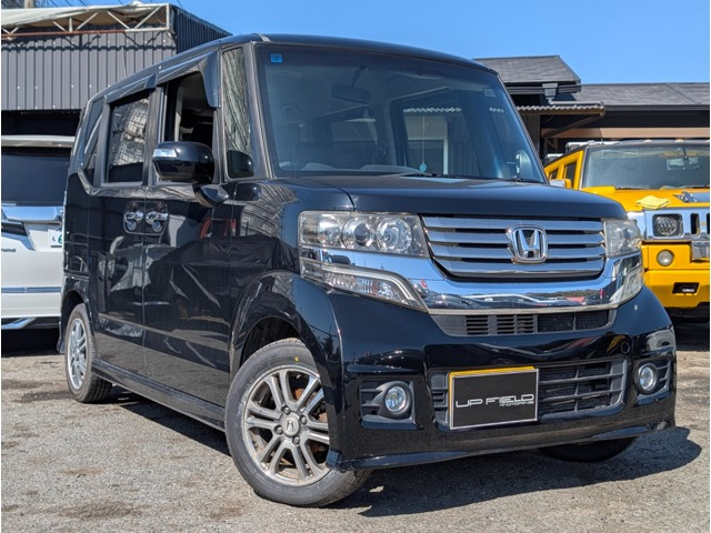 N-BOXカスタム G Lパッケージ 両側パワースライドドア 純正ナビ