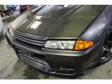 ☆シフト カーボンボンネット ☆【NEW】日産BNR32純正Frバンパー ☆【NEW】日産BNR32純正Frリップスポイラー ☆【NEW】NISMOダクト ☆カーボンフードトップモール