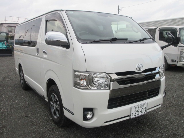 ハイエースバン 2.8 スーパーGL ダークプライムII ロング ディーゼル 4WD ターボ 衝...