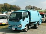 エルフ 塵芥車 2t積 極東製プレスパッカー車4.2立米