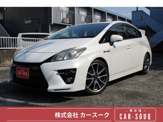 プリウス1.8 S ツーリングセレクション G'sGsシート フルセグ 本革ステアリング