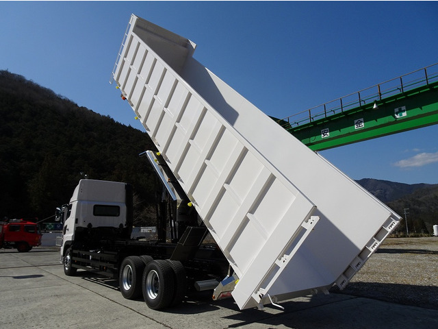 日野 プロフィア 土砂禁ロング深ダンプ 新明和 11t積 の中古車詳細