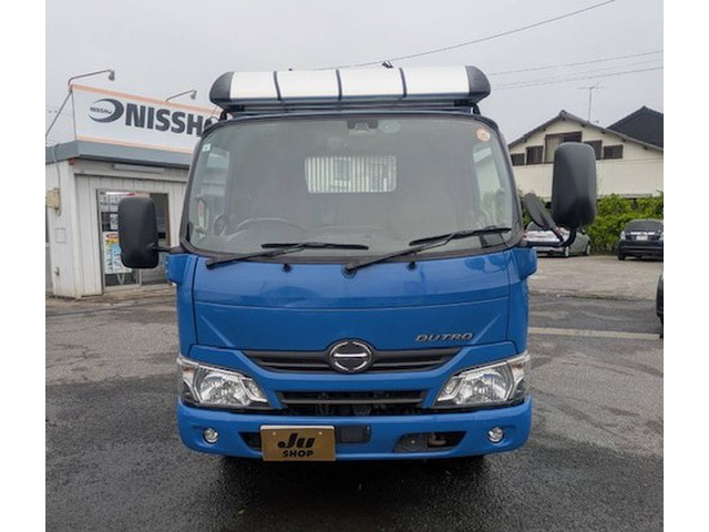 デュトロ ダンプ 2tダンプAT・ルーフキャリ・社外ナビ付