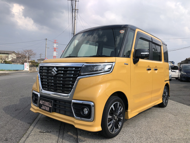 スペーシアカスタムハイブリッド(HYBRID)  XS 4WD8インチナビ 全方位カメラ シートヒータ